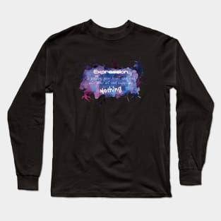 Expression Long Sleeve T-Shirt